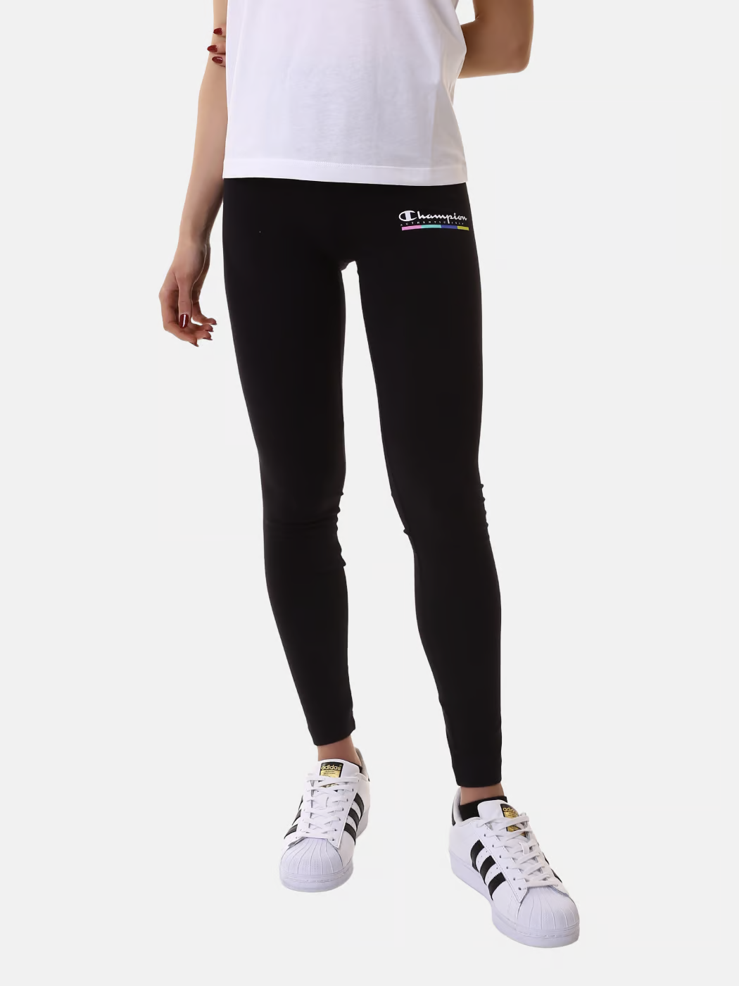 Лосини leggings 117107-KK001 Champion Чорний S, фото №1