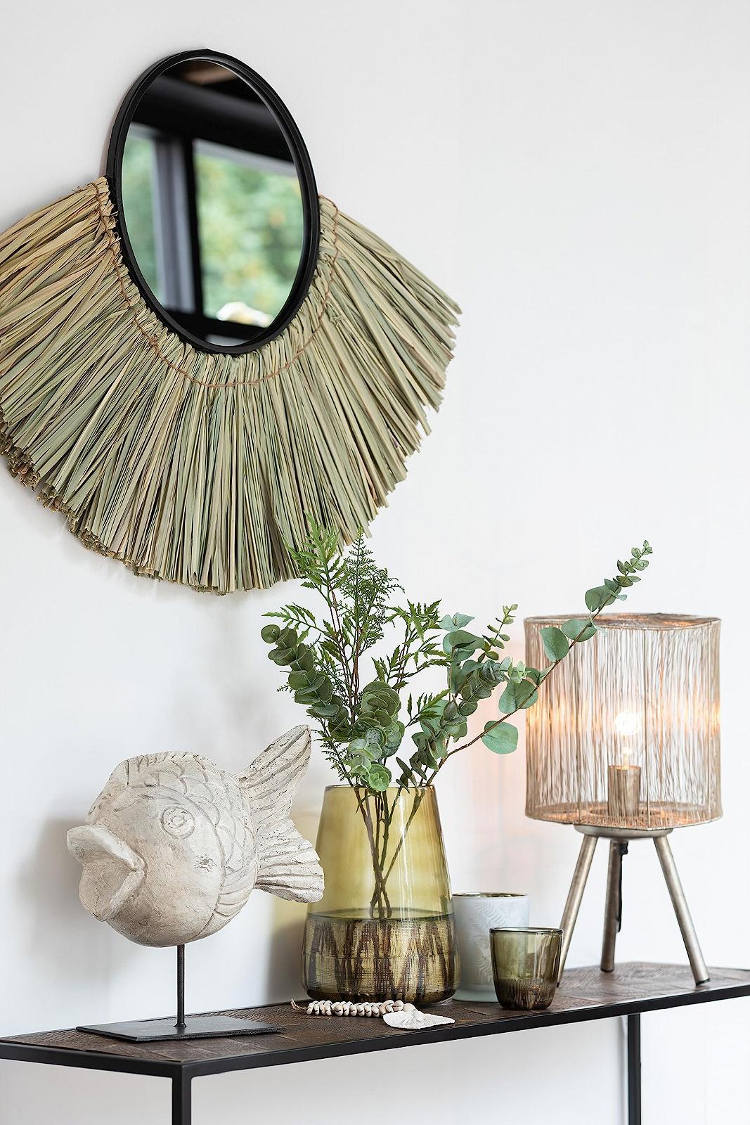 Настільна лампа J-Line Antique Metal Small Brown, фото №6