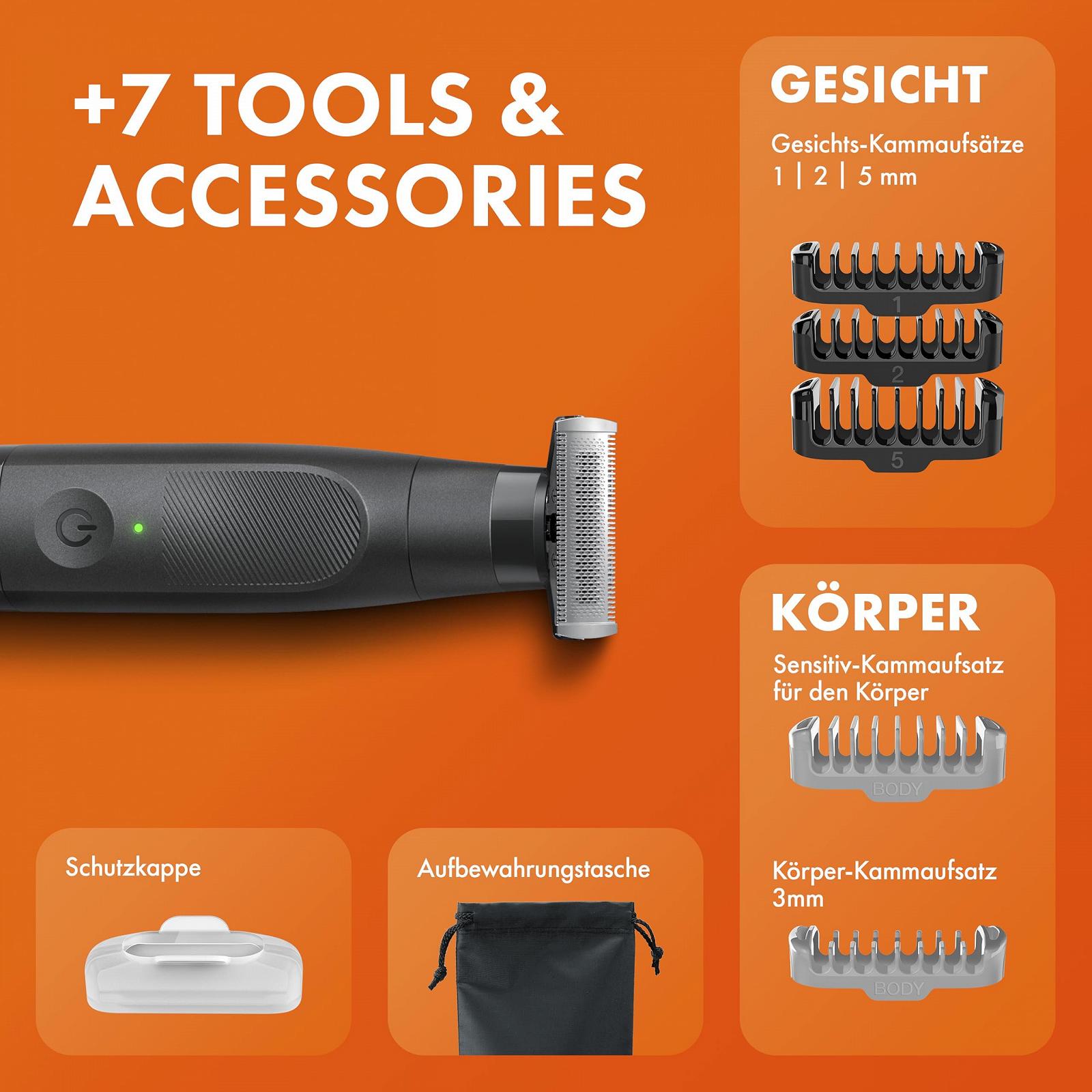 Гібридна електробритва Gillette Fusion One Hybrid Black Braun Powered, фото №8 Гібридна електробритва Gillette Fusion One Hybrid Black Braun Powered, фото №8