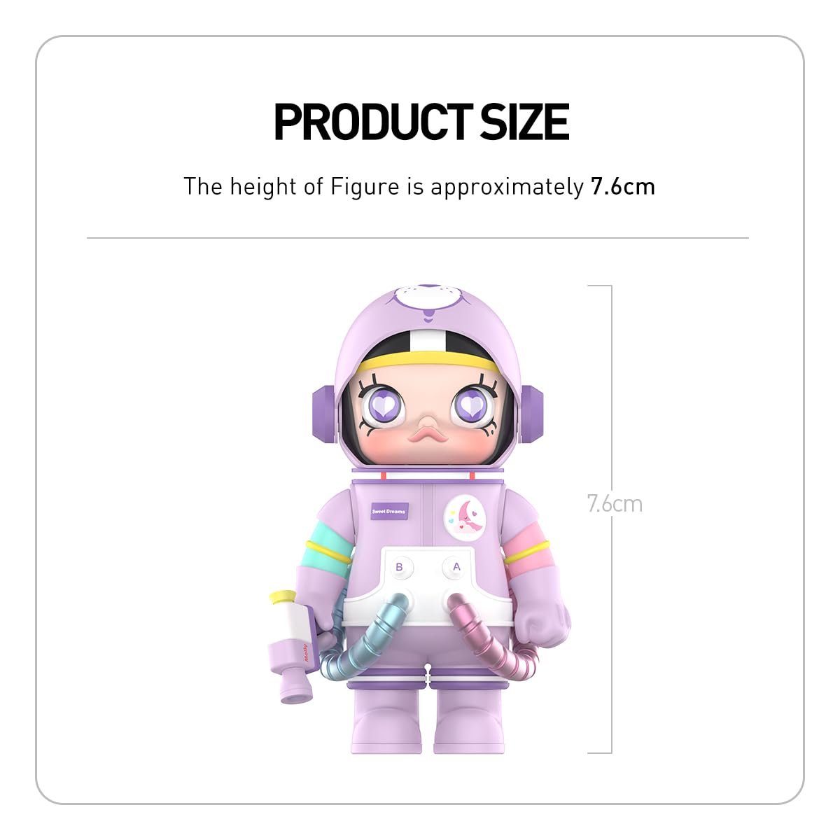 Фигурки Игровые POP MART Mega Space Molly 400%+100% Sweet DreamBears, фото №7