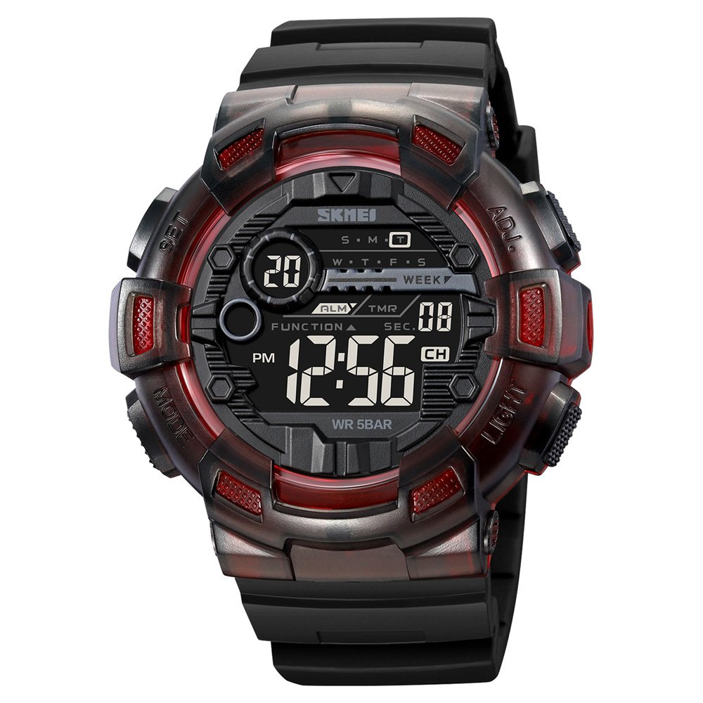 Годинник Skmei 2110BKRD Black-Red SALE, фото №1