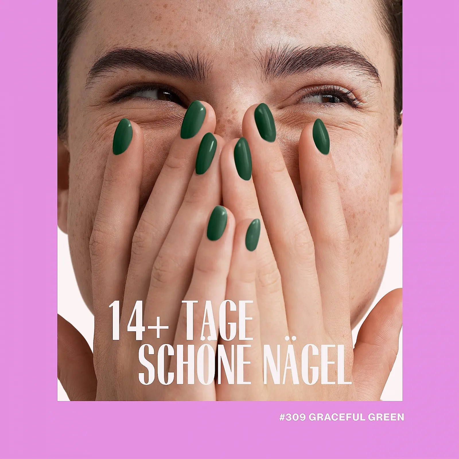 Гель-лак Pink Gellac 309 Graceful Green 15 мл, зеленый, фото №4 Гель-лак Pink Gellac 309 Graceful Green 15 мл, зеленый, фото №4