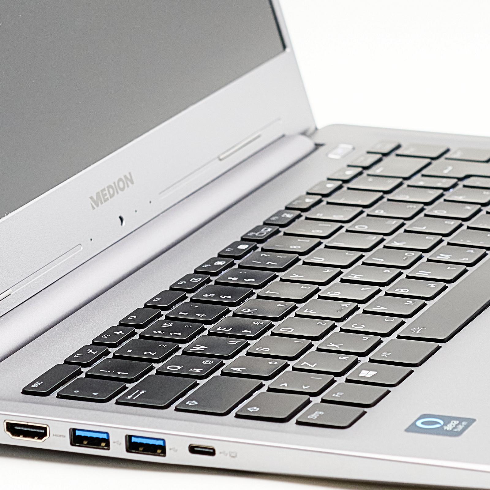 Ноутбук Medion Akoya S15449 Intel Core i7-1165G7 16 ГБ RAM 1 ТБ SSD Intel Iris Xe Graphics Металл, фото №2