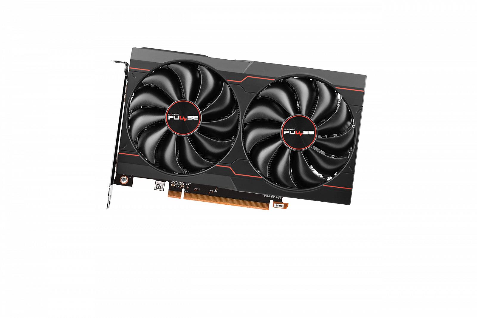 Видеокарта Sapphire PULSE RX6500 XT 4GB GDDR6 Черный, фото №1