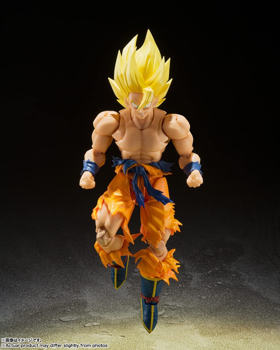 Фігурка Tamashii Nations Dragon Ball Z S.H. Figuarts Супер Саян Сон Гоку Легендарний Супер Саян, фото №5
