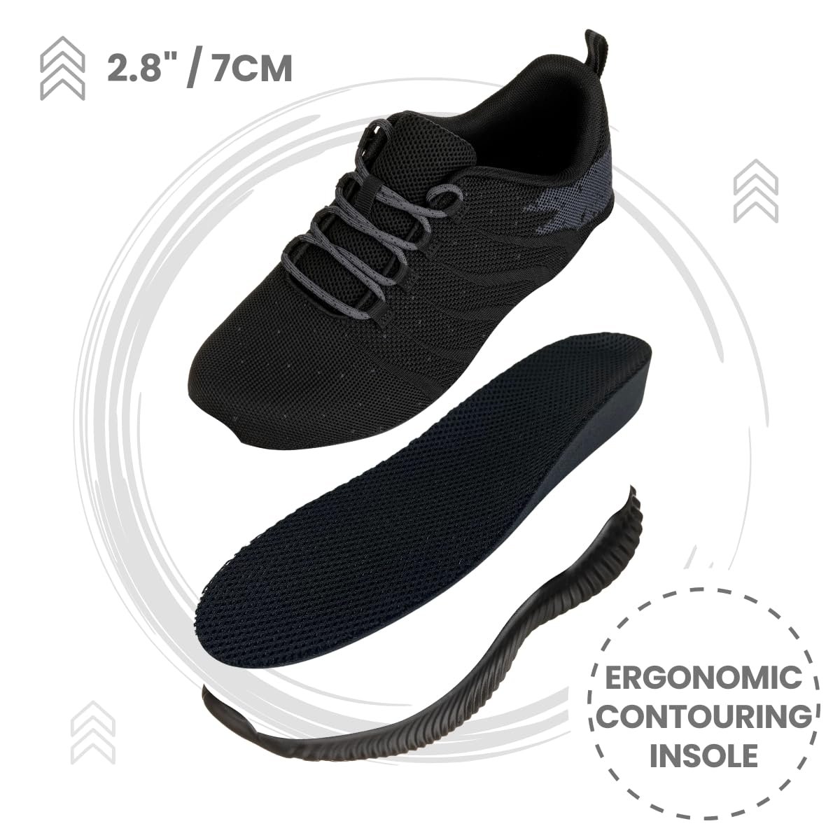 Спортивные Кроссовки CALTO Ultra Lightweight (2.6 дюйма), фото №5 Спортивные Кроссовки CALTO Ultra Lightweight (2.6 дюйма), фото №5