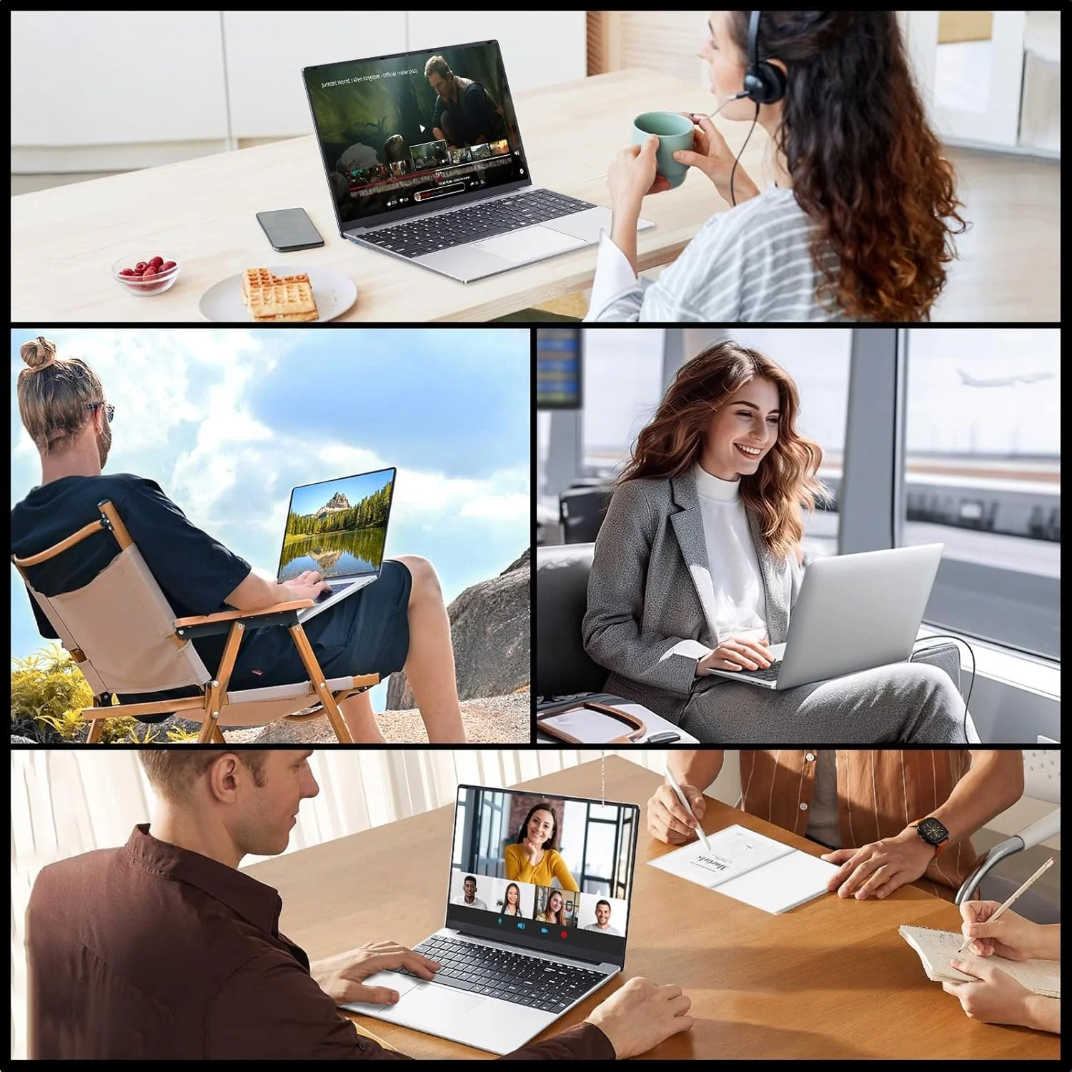 Ноутбук 15.6" DARYUKUM ‎50083-Laptop Intel Celeron N95 RAM 16GB SSD 512GB Windows 11 (UKR), фото №5