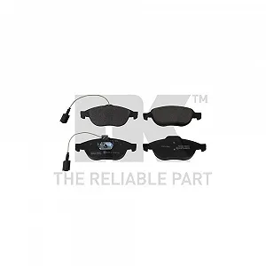 Комплект тормозных колодок NK 221016 для ALFA ROMEO FIAT, передний мост - Фото 1