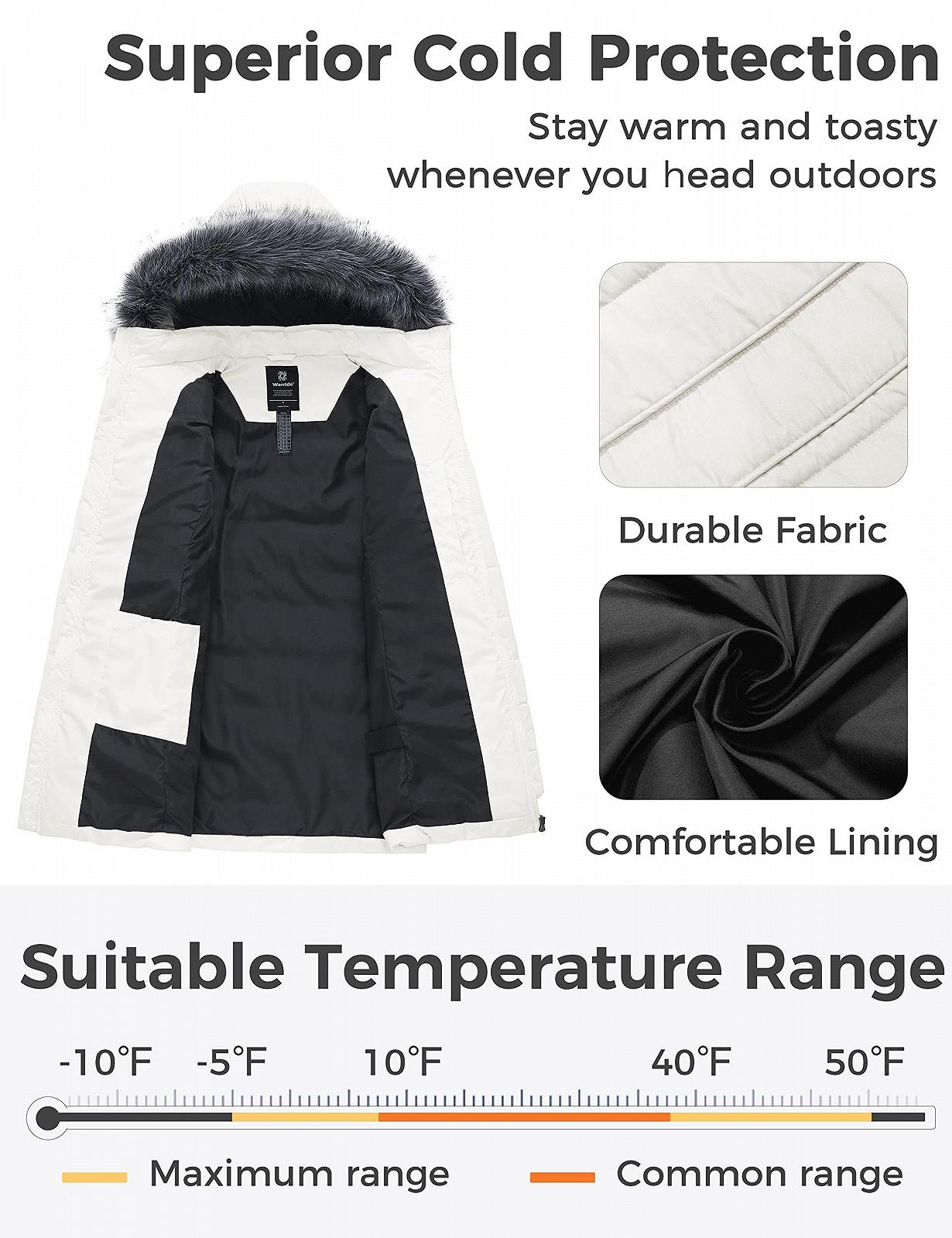 Пухова Куртка Wantdo Зимова, фото №3