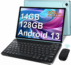 Планшет 10.1" Facetel Q10 6/128Gb 8 ядер Android 13 8000 mAh Зеленый - Фото 1
