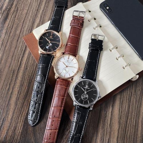 Годинник Forsining 8214 Silver-Black, фото №4