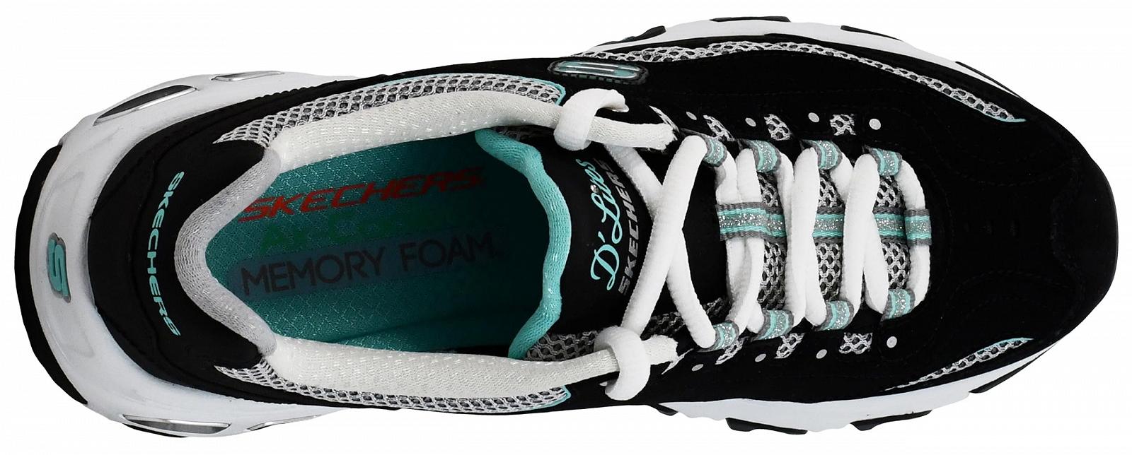 Кроссовки Skechers D'Lites Extreme 11422 BKW, женские, фото №5