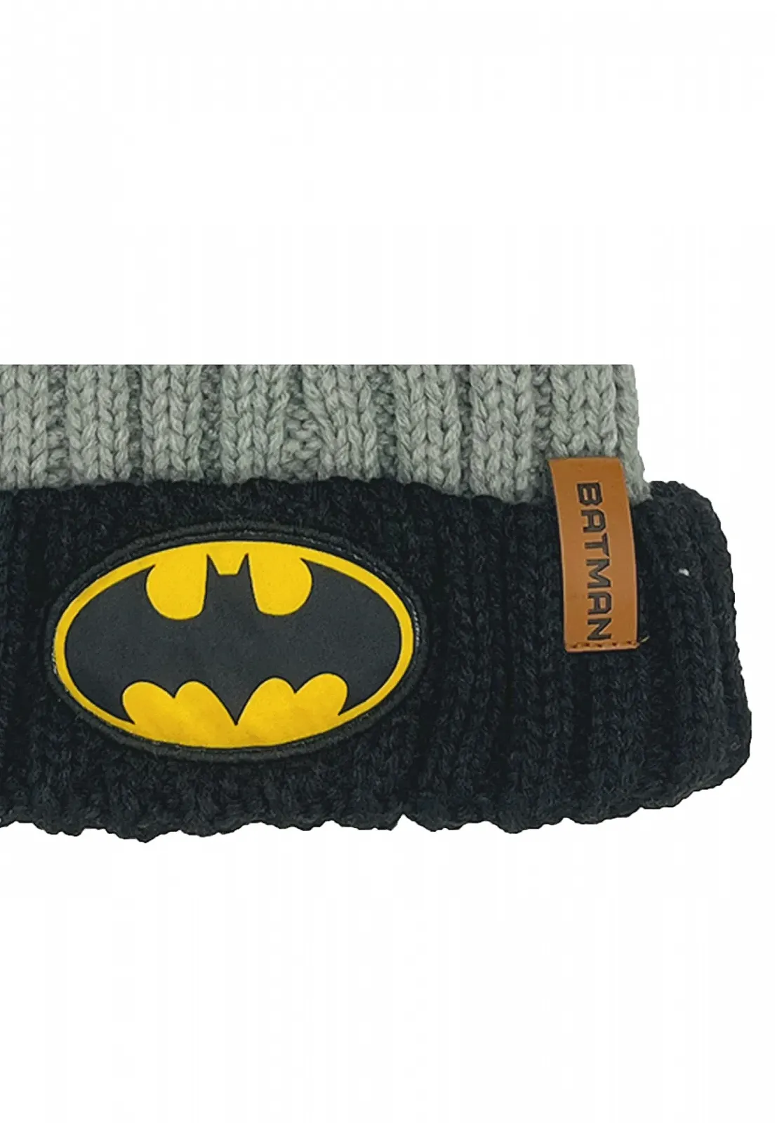 Шапка дитяча DC Comics Batman В'язана шапка зимова, фото №3