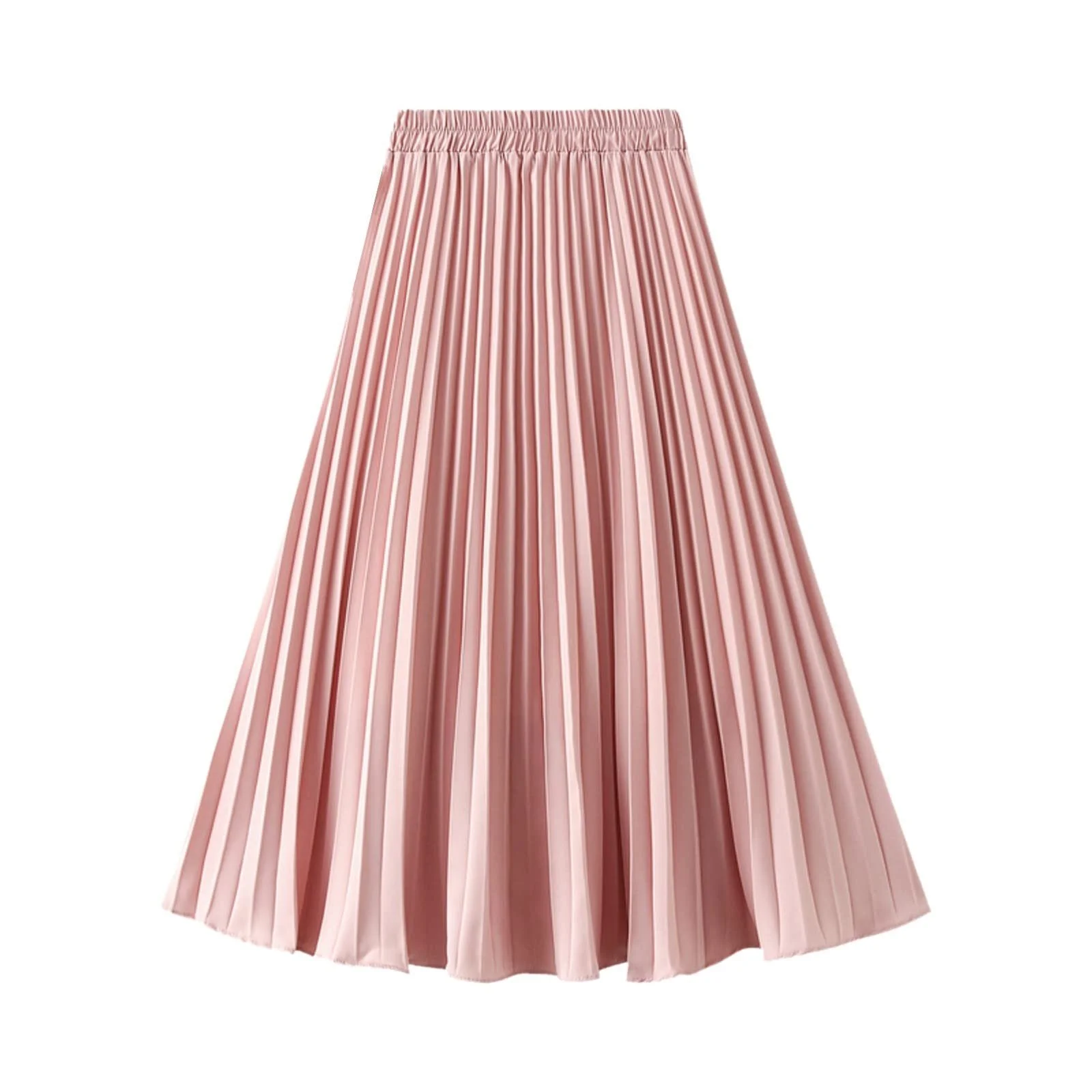 Плісирована Спідниця Жіноча Весна та Літо Еластична, фото №1
