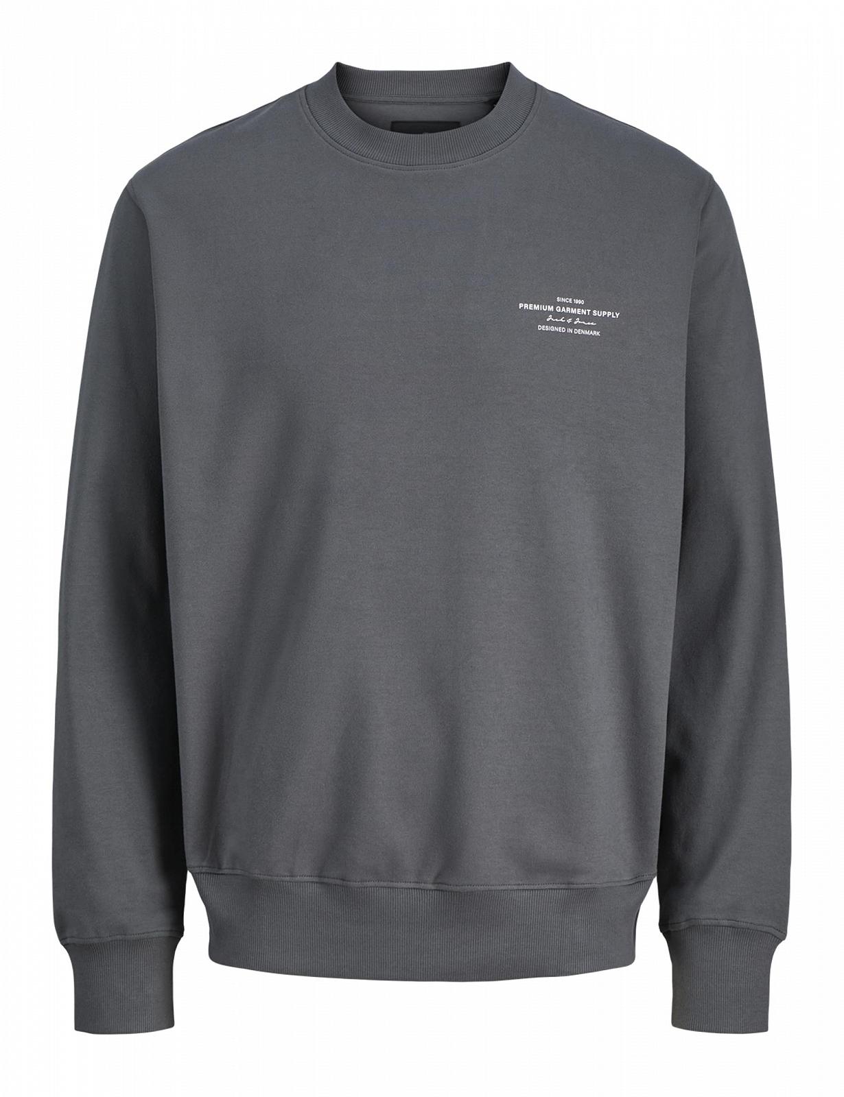 Кофта JACK & JONES Jprblachad Branding Sweat Crew NEC Jnr, фото №1