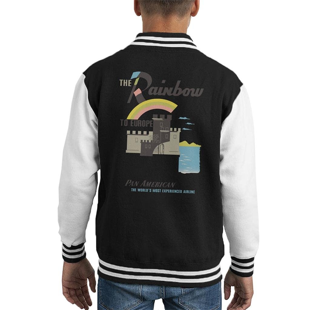 Куртка-бомбер Pan Am The Rainbow to Europe Детская, фото №1 Куртка-бомбер Pan Am The Rainbow to Europe Детская, фото №1