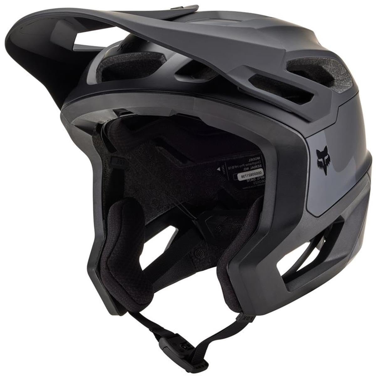 Шлем Enduro Fox Dropframe Pro L, черный, фото №1