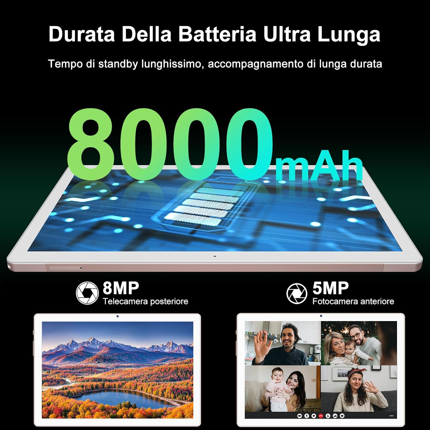 Планшет 10.1" JUSYEA J10 14/128Gb 5G 8 ядер Android 13 8000 mAh Бело - Серый, фото №3 Планшет 10.1" JUSYEA J10 14/128Gb 5G 8 ядер Android 13 8000 mAh Бело - Серый, фото №3
