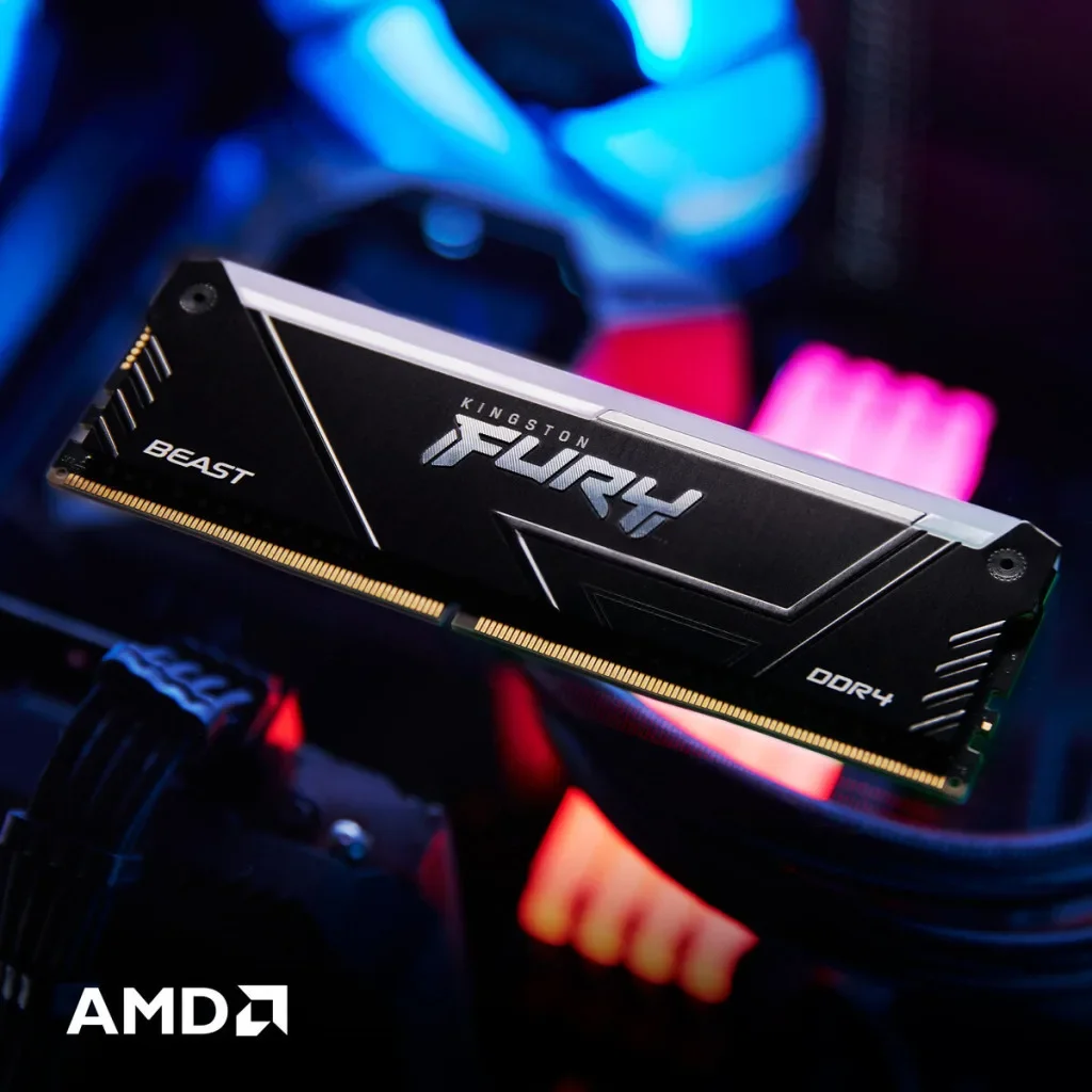 Модуль памяти для компьютера DDR4 16GB 3600 MHz Beast RGB Kingston Fury (ex.HyperX) (KF436C18BB2A/16), фото №10 Модуль памяти для компьютера DDR4 16GB 3600 MHz Beast RGB Kingston Fury (ex.HyperX) (KF436C18BB2A/16), фото №10