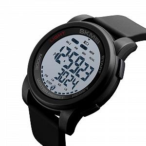 Годинник Skmei 1469BKWT Black STOPPED synthetic.ua - Фото 1