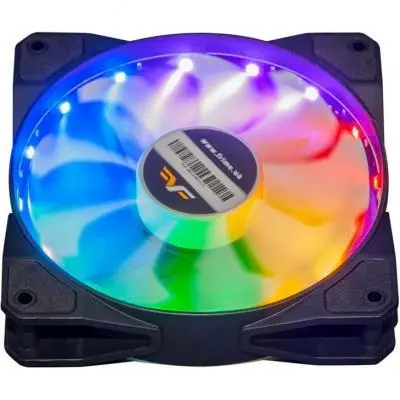 Кулер для корпуса Frime LED Fan 16LED Multicolor 2 (FLF-HB120MLT216), фото №2
