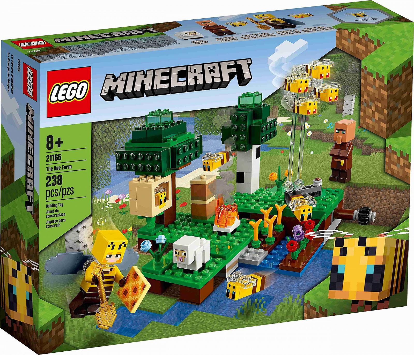 Lego Minecraft Набор 21241 The Bee House & 21165 The Bee Farm из 2 частей, фото №5