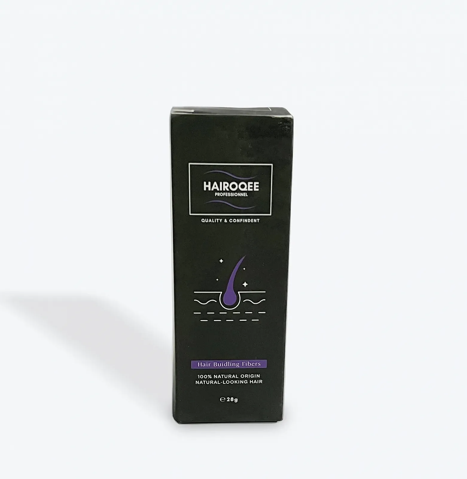 Волокна для волосся Natürliche, 28 г, веганська пудра для загущення волосся (Темно-коричневий), фото №5