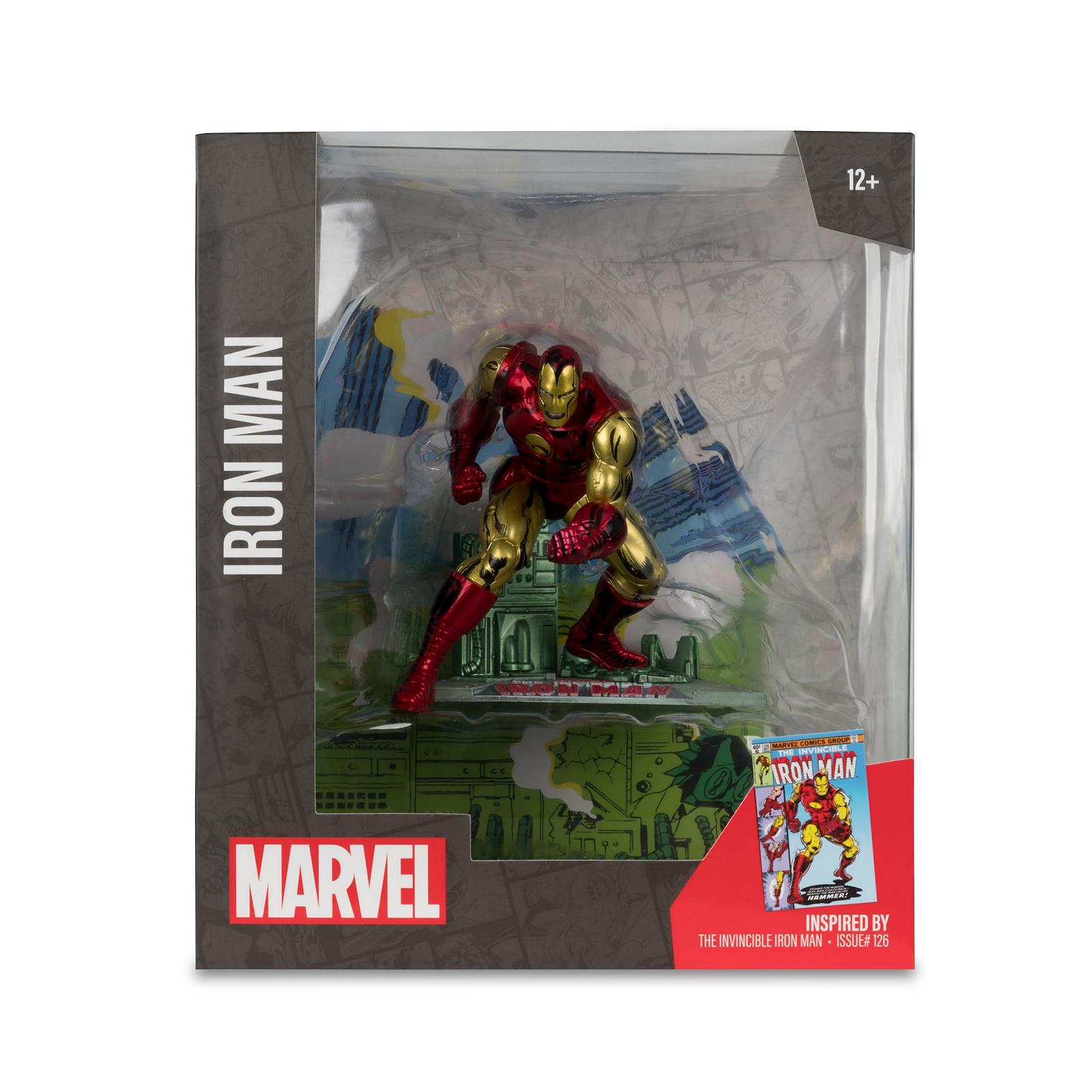 Фігурка McFarlane Toys Marvel Залізна людина, масштаб 1:10 (The Invincible Iron Man 126), фото №7