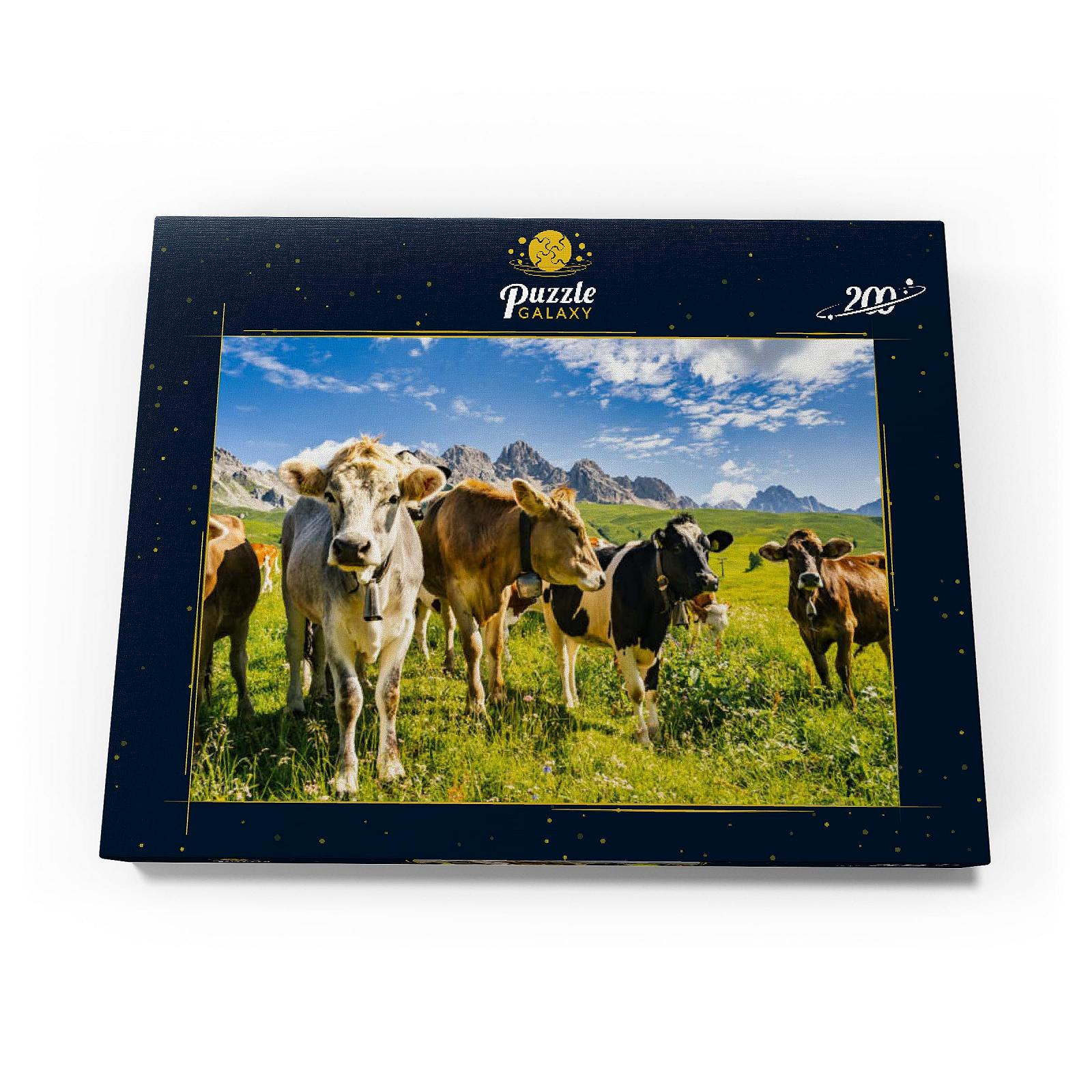 Пазл MyPuzzle MyPuzzle Special Collection Cows in an Idyllic Alpine Landscape 200 элементов, фото №4 Пазл MyPuzzle MyPuzzle Special Collection Cows in an Idyllic Alpine Landscape 200 элементов, фото №4