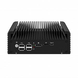 Міні-ПК HUNSN RJ38 Intel Alder Lake-N 12th Gen N100 5 x 2.5GbE I226-V 2 x HDMI DP TF Type-C Barebone synthetic.ua - Фото 1