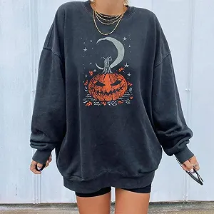 Хелловін Світшот Onsoyours Гарбуз Череп synthetic.ua - Фото 1