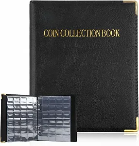 Альбом для монет YBC-48 на 480 ячеек Черный - Фото 1