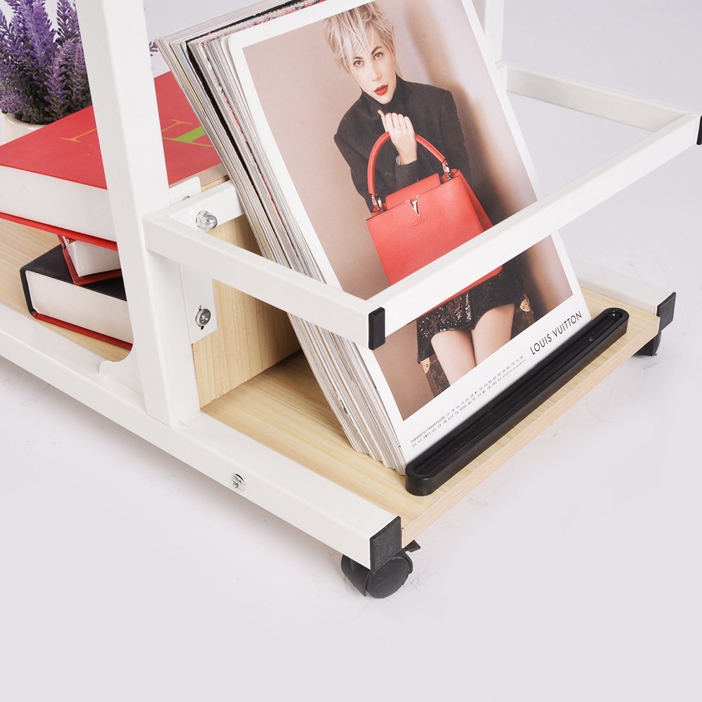 Приставний столик SogesPower регульований для ноутбука, комп'ютера, письмового столу, візок, мобільний, фото №7