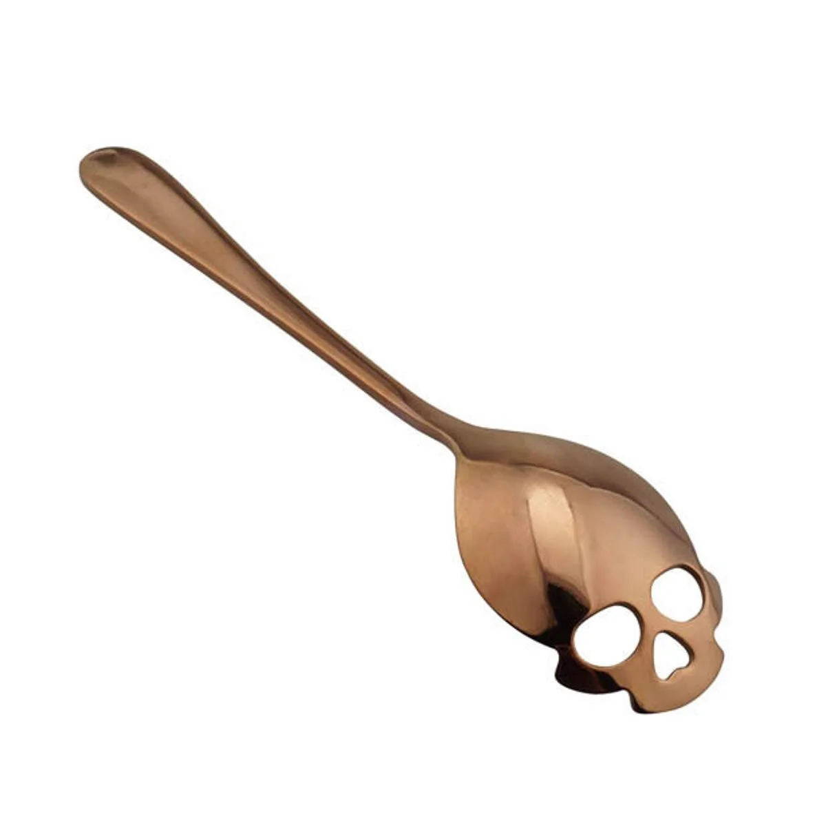 Ложка Wahdawn Череп з нержавіючої сталі для кави, чаю, цукру, подарунок на Хелловін, 4 шт, фото №6