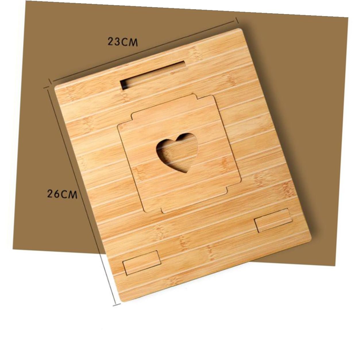 Підставка для ноутбука Дерев'яна портативна Міцна Легка Практична для офісу дому дивану та подорожей Сумісна Проста у використанні, фото №6