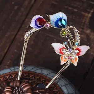 Заколка для волос U-образная Расписная цена на synthetic.ua - Фото 1 Заколка для волос U-образная Расписная synthetic.ua - Фото 1