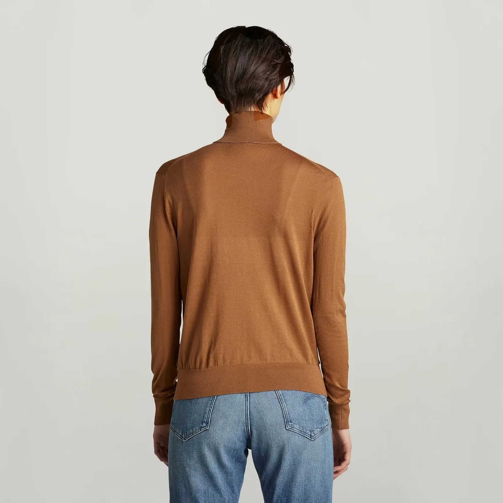 Жіночий светр G-Star RAW Core Roll Neck Knit - S, фото №3 Жіночий светр G-Star RAW Core Roll Neck Knit - S, фото №3