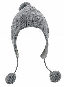 Шапка-перуанка для дівчаток SSP з помпоном, блискітками - Фото 1