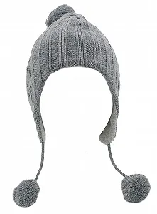 Шапка-перуанка для девочек SSP с помпоном, блестками - Фото 1