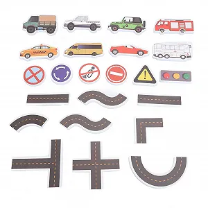 Пазл для ванной Cryfokt City Eva, набор из 23 штук - Фото 1