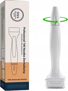 Дерма Штамп Мікронідлінг Професійний зі 140 титановими мікроголками 0,25 мм - Фото 1