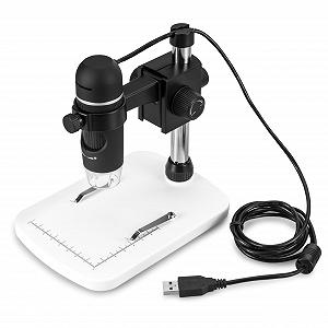 Цифровой микроскоп с подставкой DiProgress Hooke USB5 5MPX - увеличение 10X-200X synthetic.ua - Фото 1