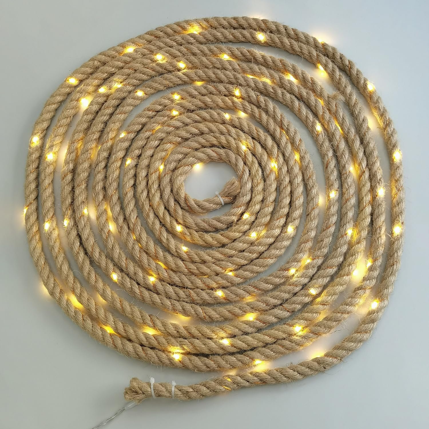 Гірлянда LED Idena, мотузка, 100 LED, теплий білий, фото №3