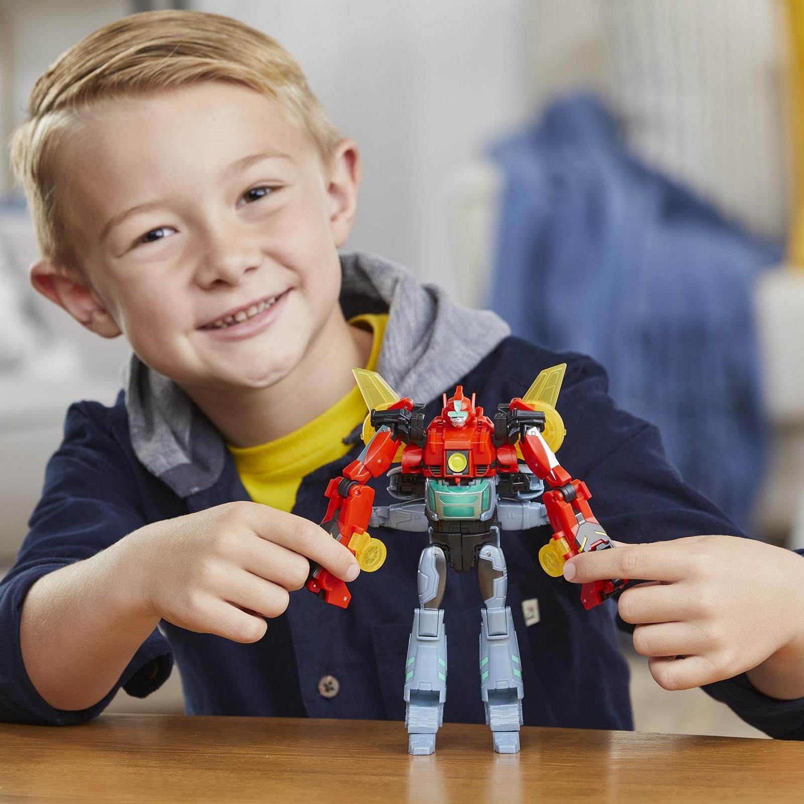 Фигурки Transformers EarthSpark Cyber-Combiner Terran Twitch и Robby Malto, фото №12