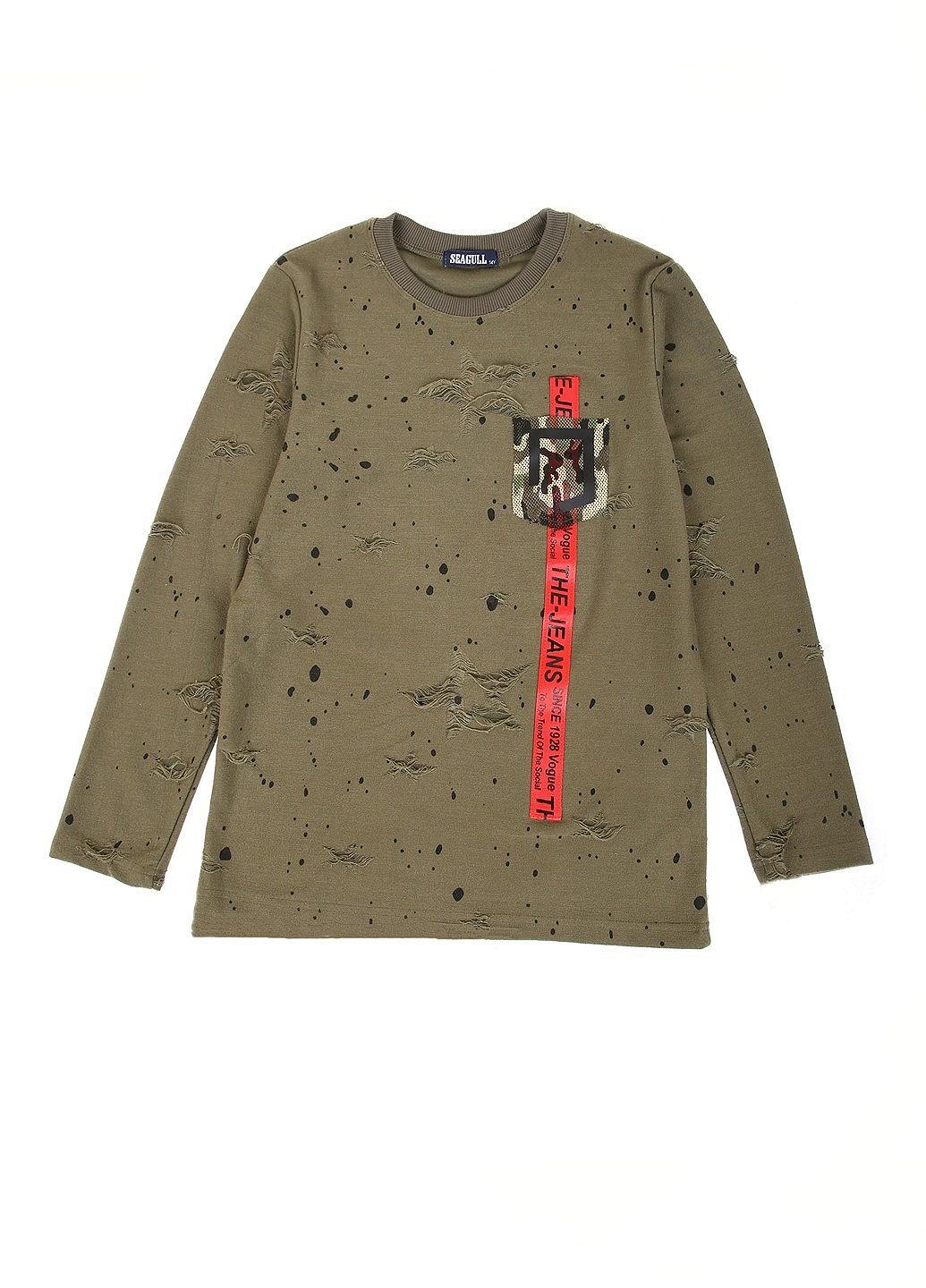 Реглан Seagull 164см Хаки (GT-3112-Khaki), фото №1