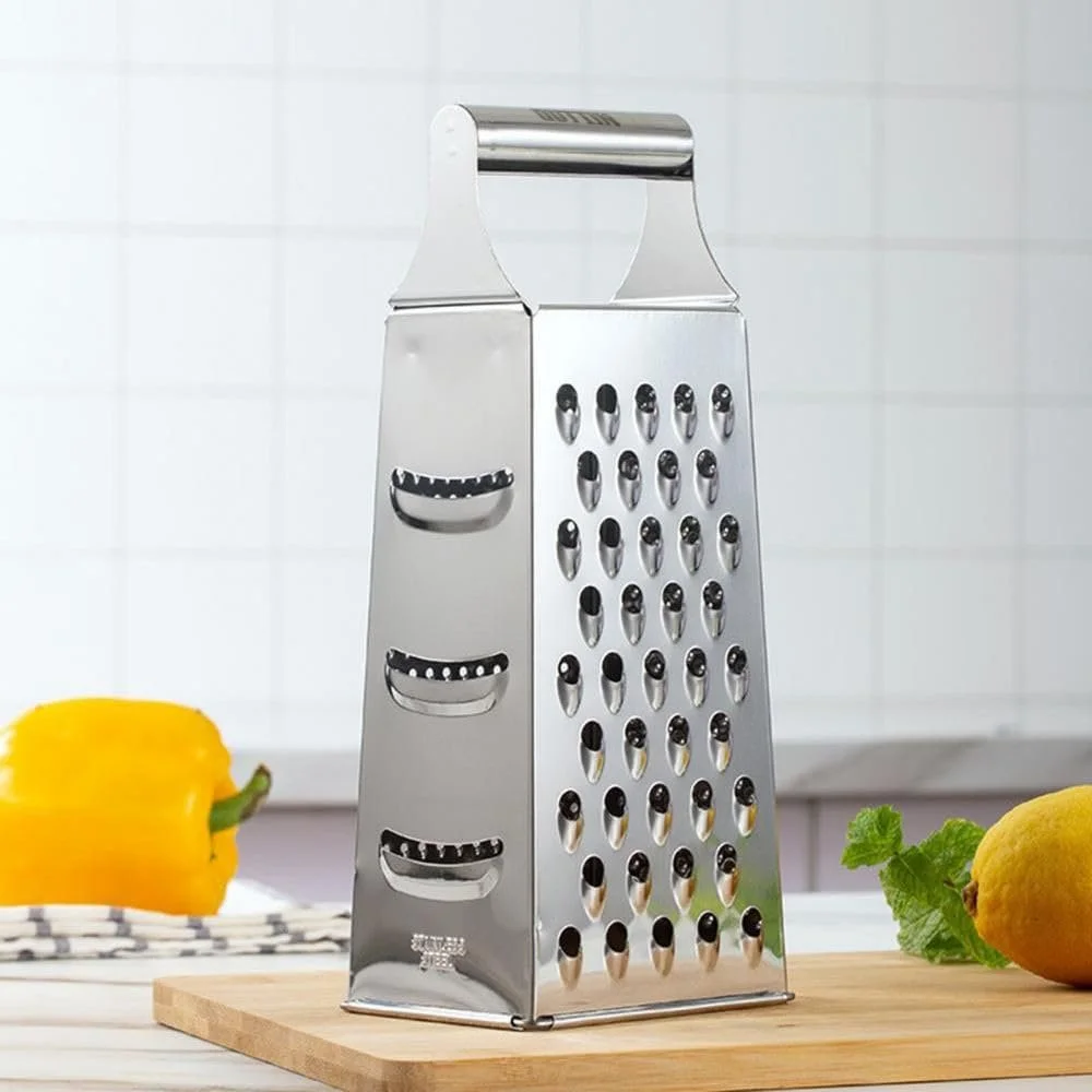 Тертка PARENCE 4, нержавіюча сталь, сіра, фото №4