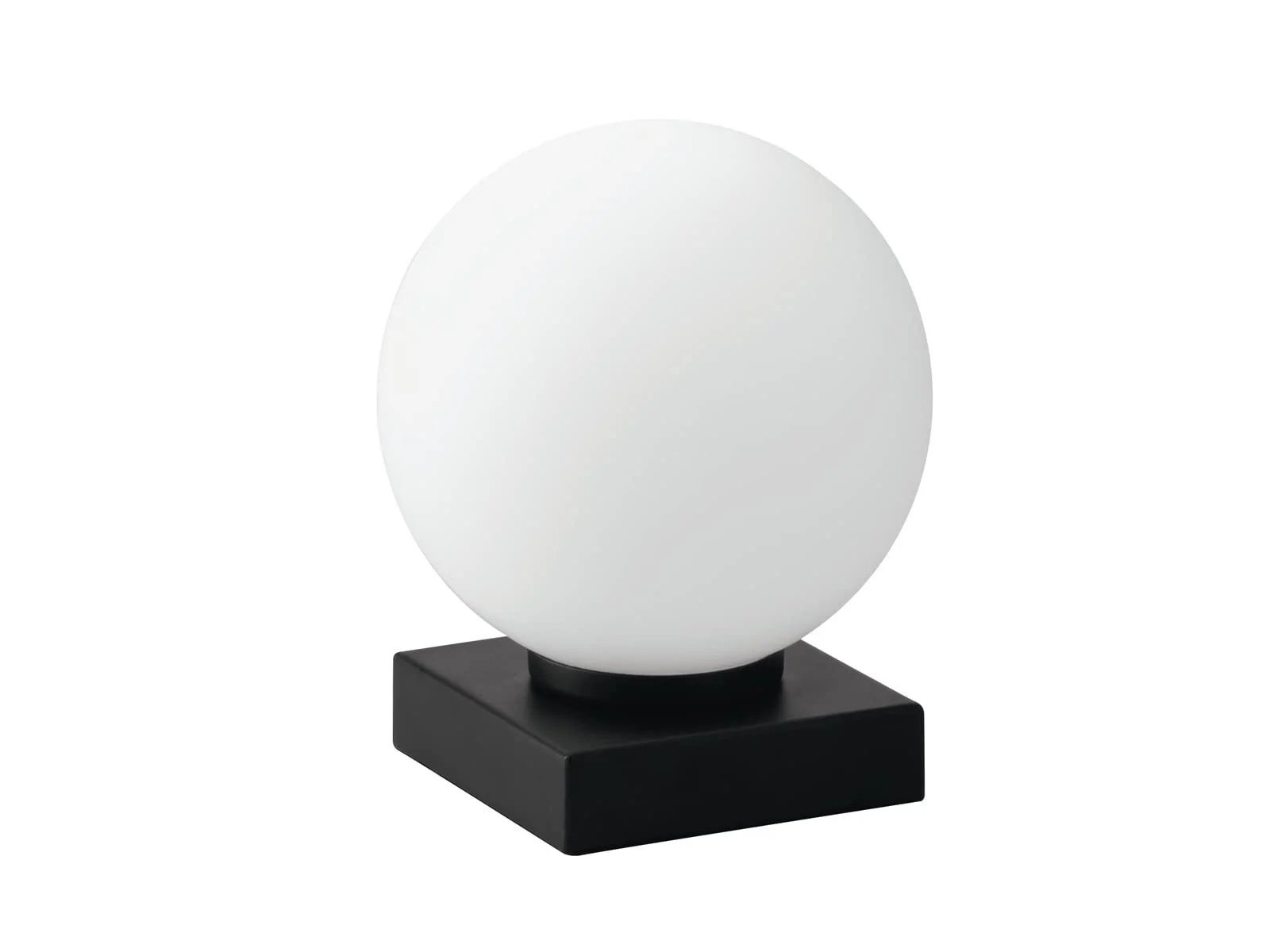 Настольная лампа ECO-Light 9110-L1 NERO E14 белый черный, фото №1