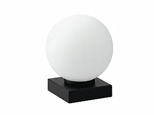 Настольная лампа ECO-Light 9110-L1 NERO E14 белый черный - Фото 1