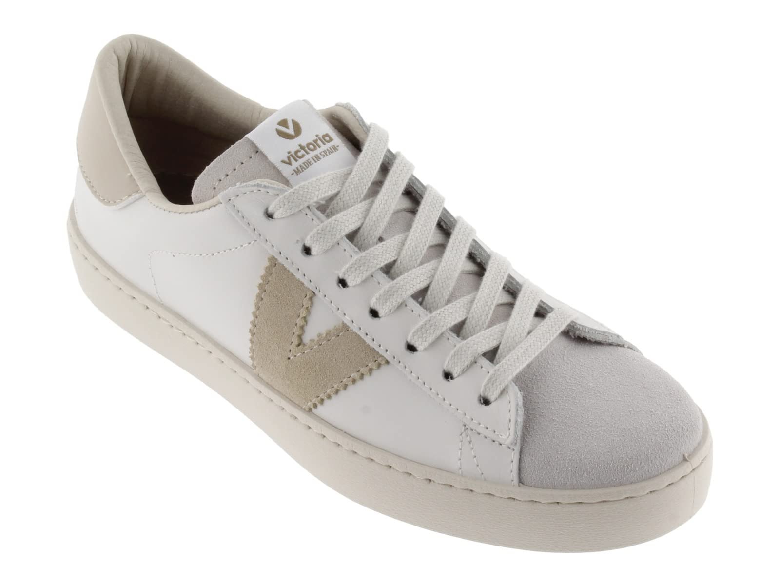 Кеди Victoria Berlin Шкіра та контрастні деталі & Split шкіряний носок 1126142, фото №5