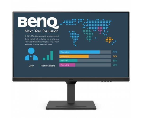 Монітор TFT 31.5" BenQ BL3290QT IPS 2K QHD 75Hz HDMI DP DP-out USB-C HAS USB-hub колонки чорний, фото №1